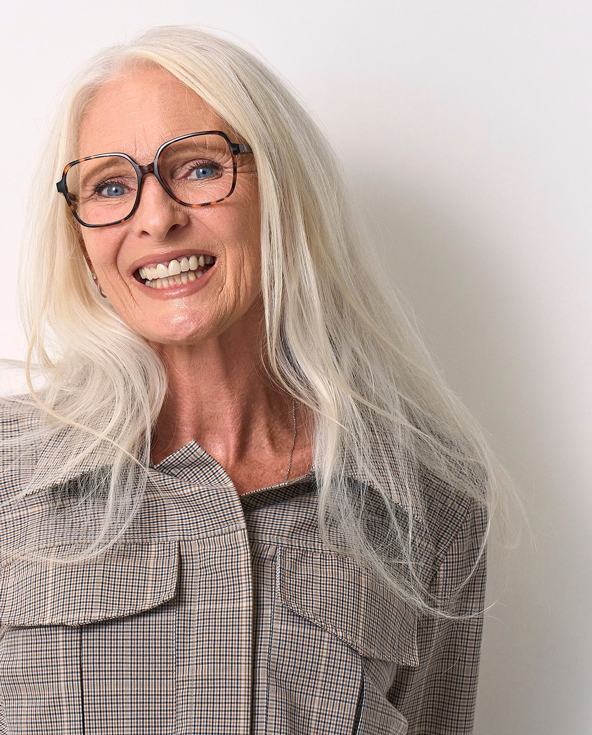 OjeOje G Reading glasses - cream