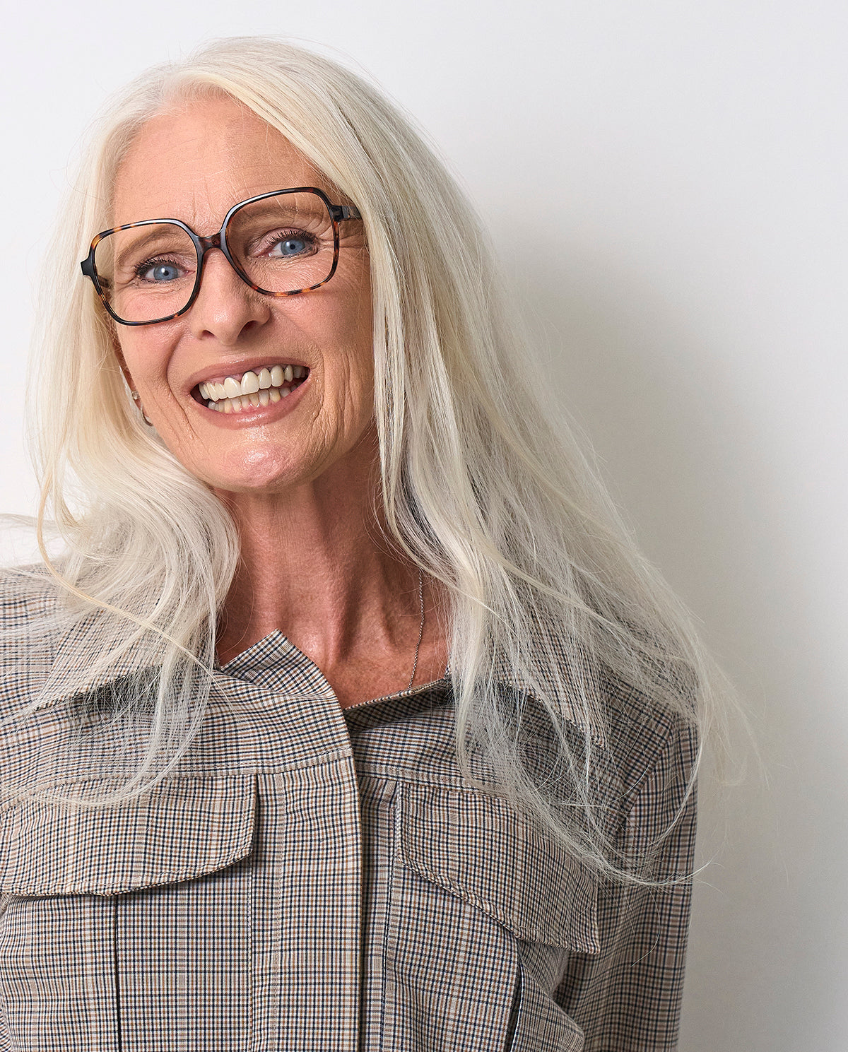 OjeOje G Reading glasses - cream