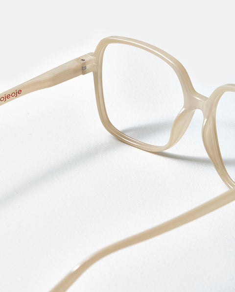 OjeOje G Reading glasses - cream