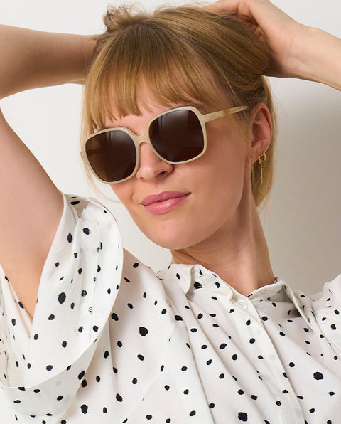 OjeOje G Sunglasses - cream