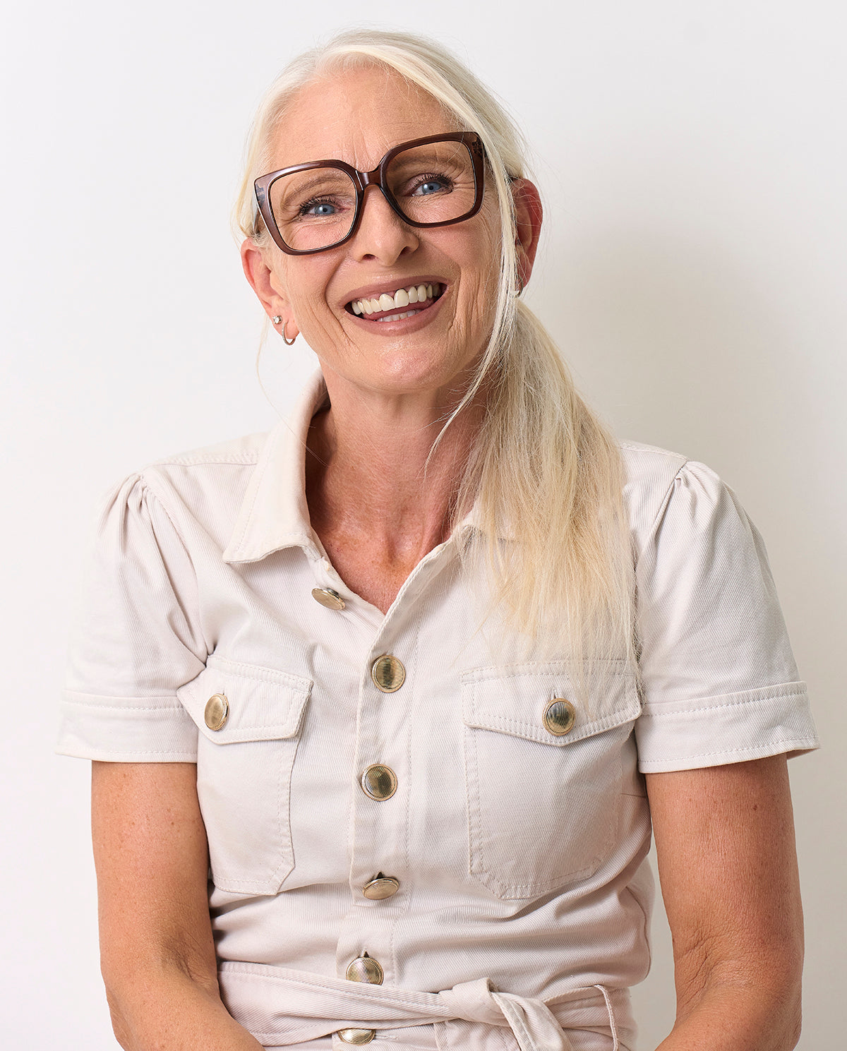 OjeOje I Reading glasses - dark red