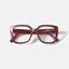 OjeOje I Reading glasses - dark red