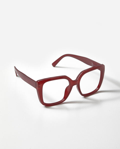 OjeOje I Reading glasses - dark red