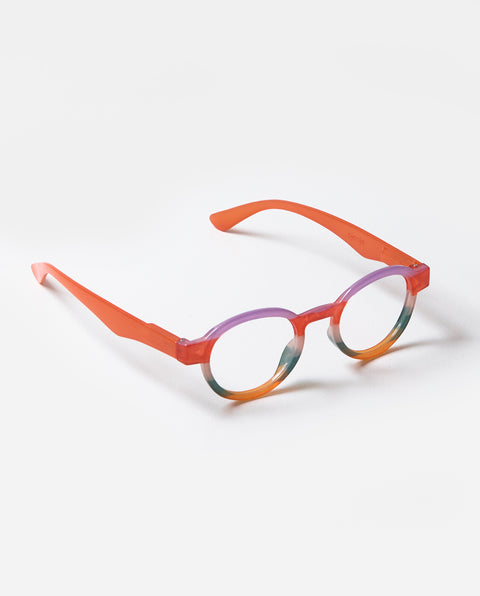 OjeOje K Reading glasses - sunset/red