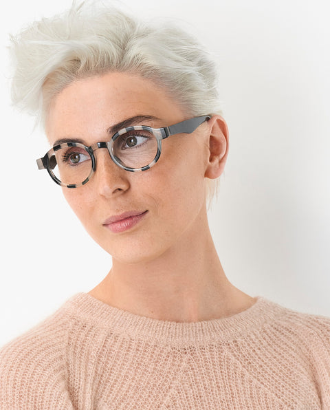OjeOje K Reading glasses - zebra/black