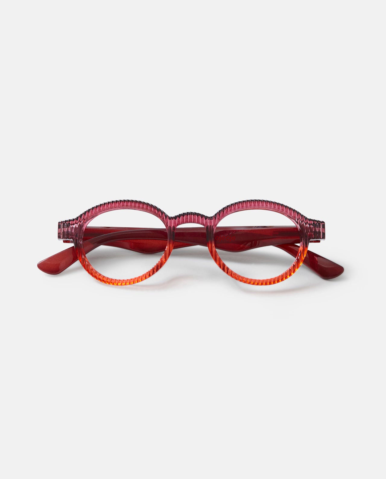 OjeOje K Reading glasses - sunset/red