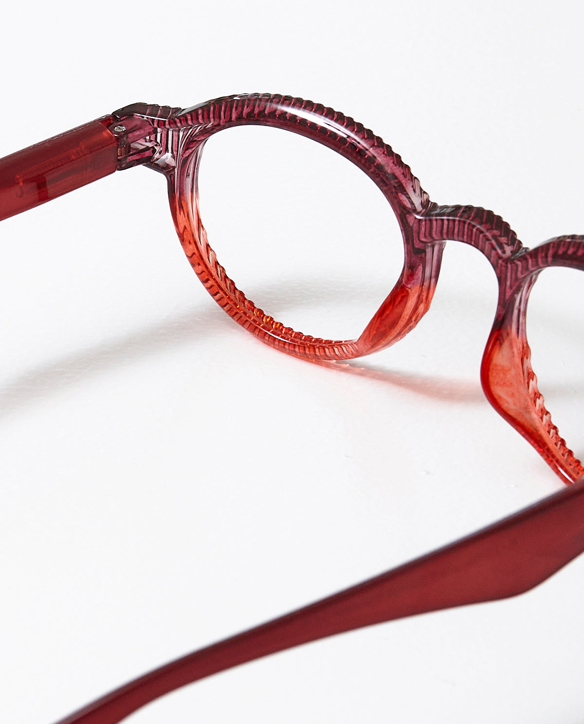 OjeOje K Reading glasses - sunset/red