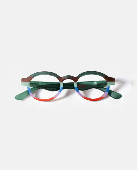 OjeOje K Reading glasses - forest/dark green